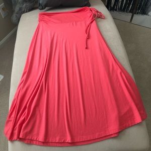 Alpine Design Convertible coral dress skirt sz M
